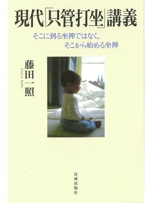 cover image of 現代「只管打坐」講義